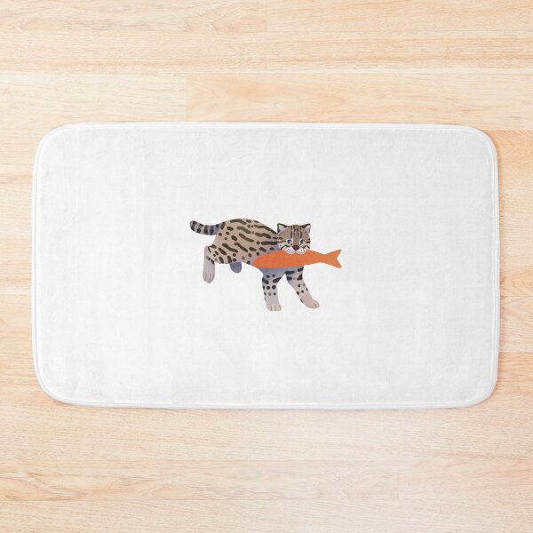 Item preview, A FISHING CAT & ORANGE FISH designed and sold by nbilniy.