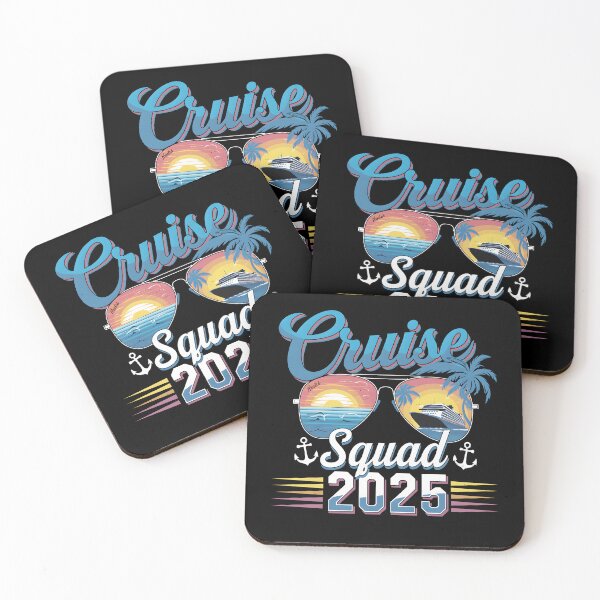 Item preview, Cruise Squad 2025 | Tropical Sunset Getaway designed and sold by Zeevla.