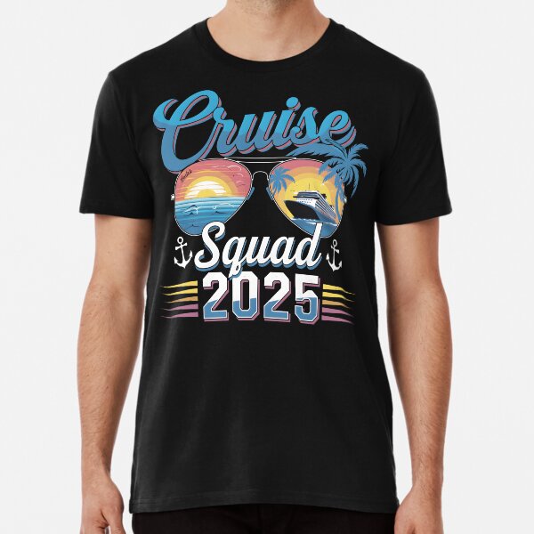 Item preview, Cruise Squad 2025 | Tropical Sunset Getaway designed and sold by Zeevla.