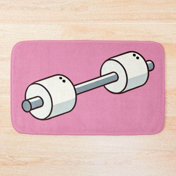 Item preview, Marshmallow Dumbbell designed and sold by IskandarDesigns.