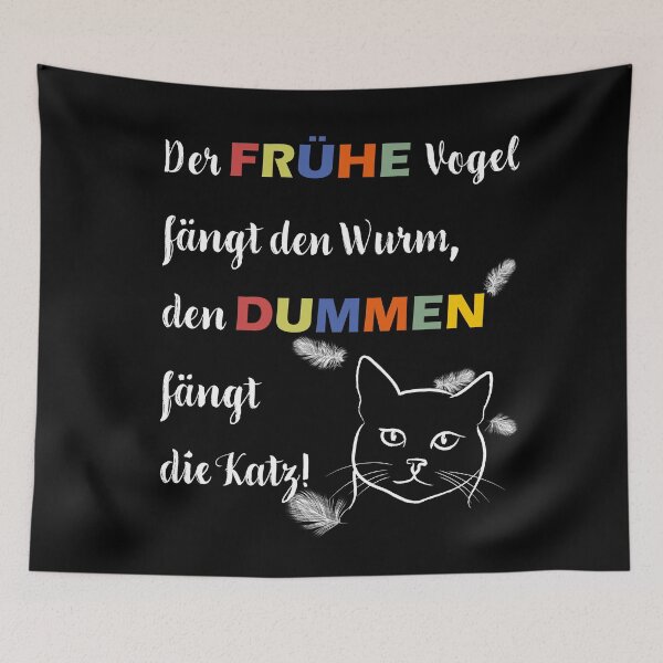 Item preview, Der frühe Vogel fängt den Wurm designed and sold by monika-holle.