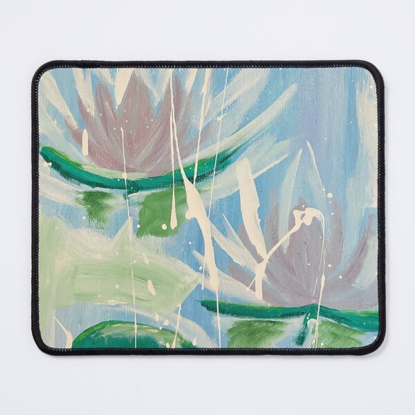 Item preview, dragonfly on water lilies designed and sold by KleineChaotin.