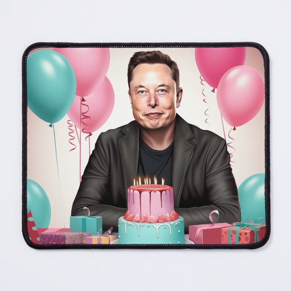 Item preview, Cumpleaños de Elon Musk designed and sold by spiritedmuse.