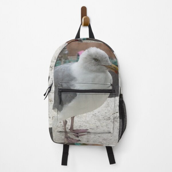 Item preview, herring gull on a window ledge designed and sold by pinkal.