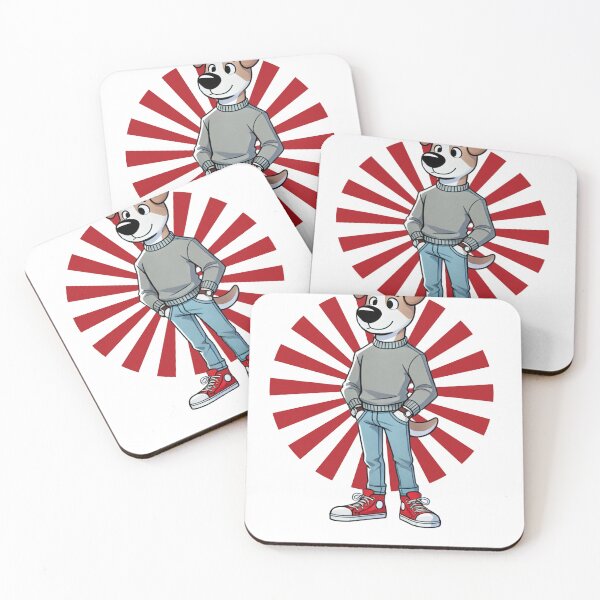 Item preview, Chill Guy - Funny Cartoon Dog Character in Stylish Outfit designed and sold by sabily.