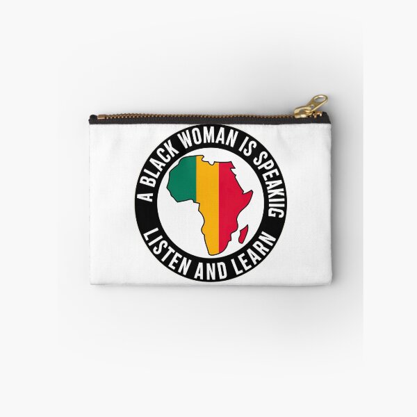 Item preview, A Black Woman Is Speaking, Listen and Learn designed and sold by TheWizArt.