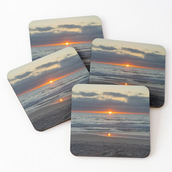 Item preview, Sunset's Final Rays and Reflections at Torrey Pines Beach designed and sold by SafariByMarisa.