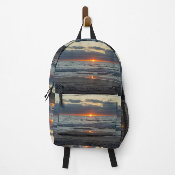 Item preview, Sunset's Final Rays and Reflections at Torrey Pines Beach designed and sold by SafariByMarisa.
