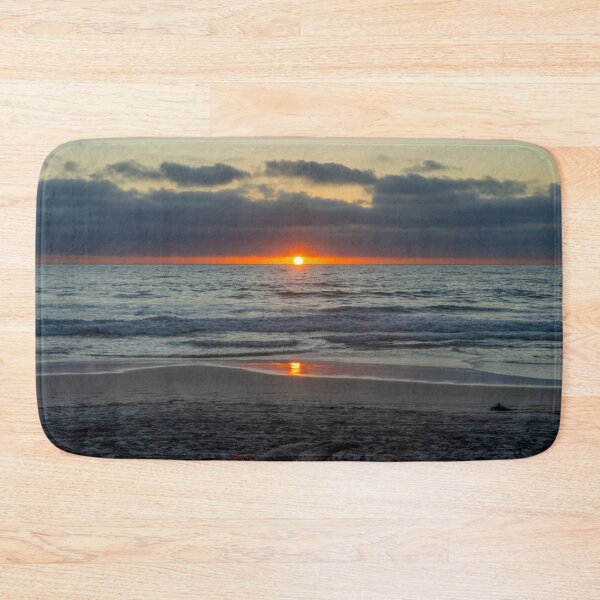 Item preview, Sunset's Final Rays and Reflections at Torrey Pines Beach designed and sold by SafariByMarisa.