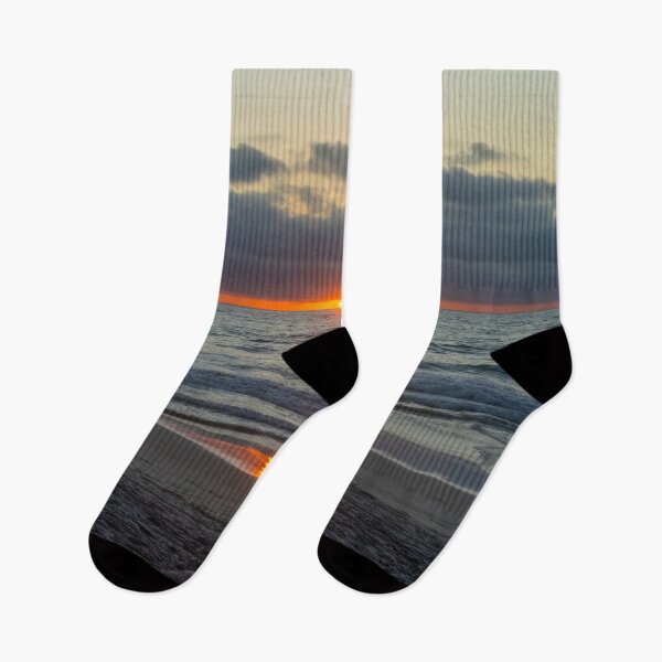 Item preview, Sunset's Final Rays and Reflections at Torrey Pines Beach designed and sold by SafariByMarisa.