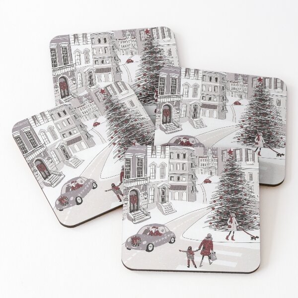 Item preview, Christmas vibes in Paris designed and sold by Printsby.