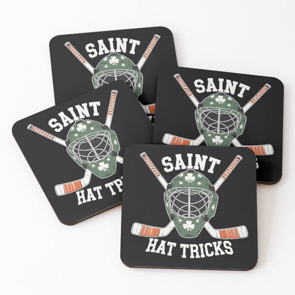 Item preview, Saint Hat Tricks – Shamrock Hockey Mask designed and sold by Zeevla.