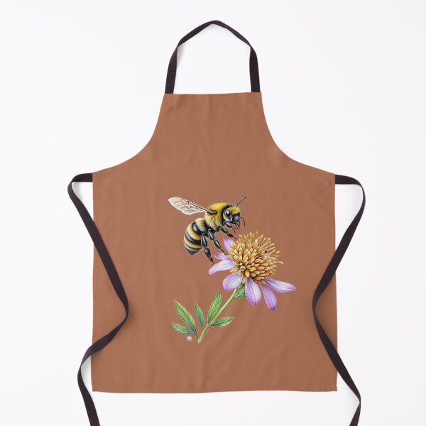 Item preview, Botanical Bee, Floral Design designed and sold by Our Bible Journey.
