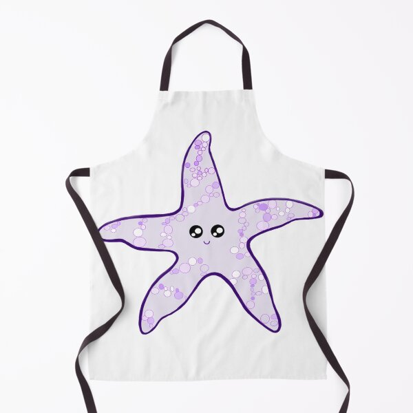 Item preview, Cute purple starfish cartoon character designed and sold by IrynasShop.