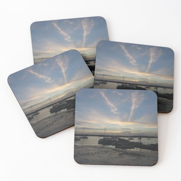 Item preview, Vapour Trails, Mud & The Jetty, Waldringfield designed and sold by wiggyofipswich.