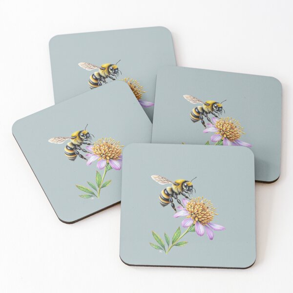 Item preview, Botanical Bee, Floral Design  designed and sold by Our Bible Journey.