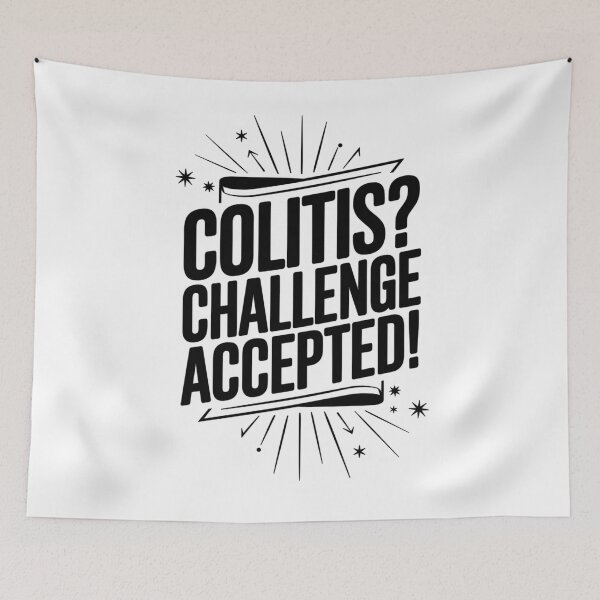 Item preview, Colitis - Challenge Accepted designed and sold by hanneshannes02.