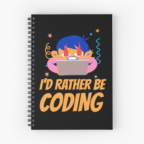 Item preview, I'd rather be Coding designed and sold by 87-Aesthetics.