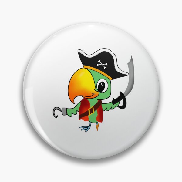 Item preview, Pirate Parrot  designed and sold by daphsam.