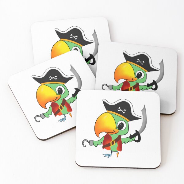 Item preview, Pirate Parrot  designed and sold by daphsam.