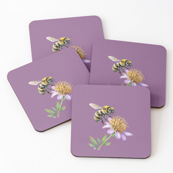 Item preview, Botanical Bee, Floral Design  designed and sold by Our Bible Journey.