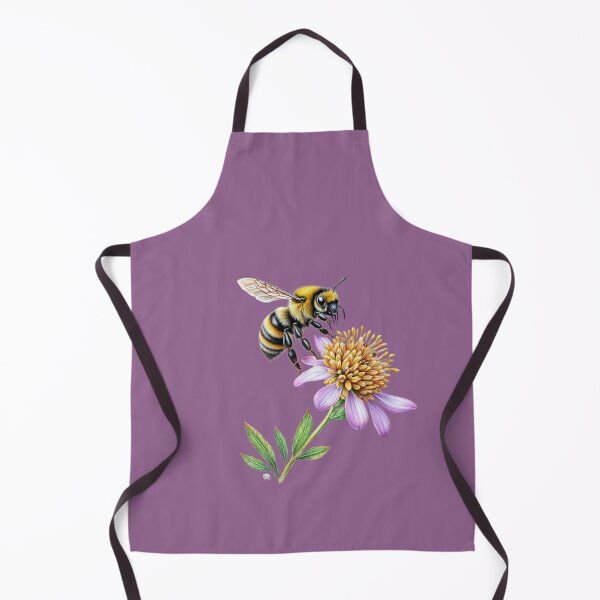 Item preview, Botanical Bee, Floral Design designed and sold by Our Bible Journey.