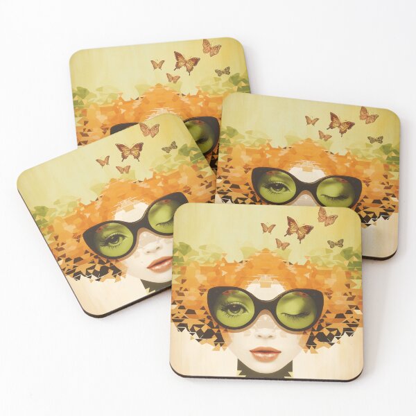 Item preview, Big Hair female illustration with "Winky Afro" designed and sold by Shoot-The-Moon.