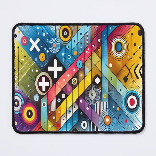 Item preview, Vibrant Geometric Math Symbols | Trendy Abstract Design designed and sold by Zeeshankhan1345.