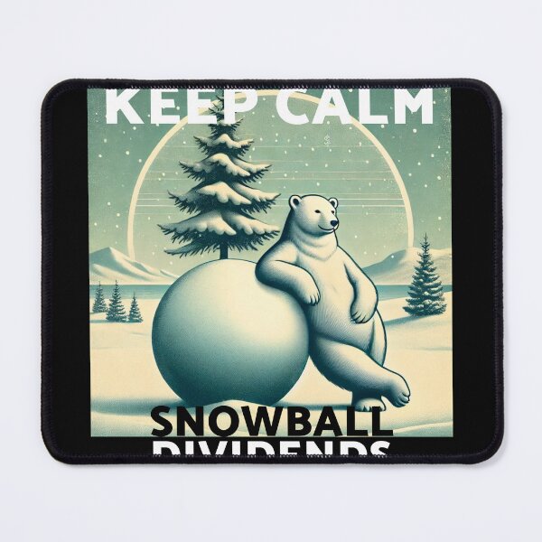 Item preview, Keep Calm and Snowball Dividends designed and sold by Subtle Awe.