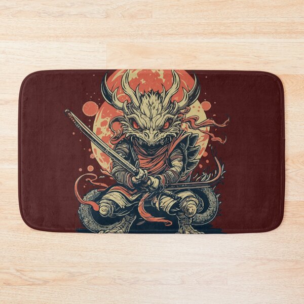 Item preview, Dragon Samurai Warrior - Japanese Katana Art designed and sold by TrendZ Style.