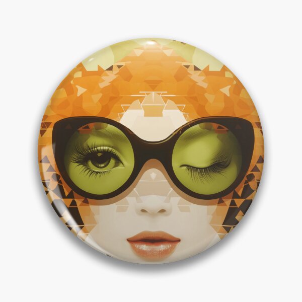 Item preview, Big Hair female illustration with "Winky Afro" designed and sold by Shoot-The-Moon.