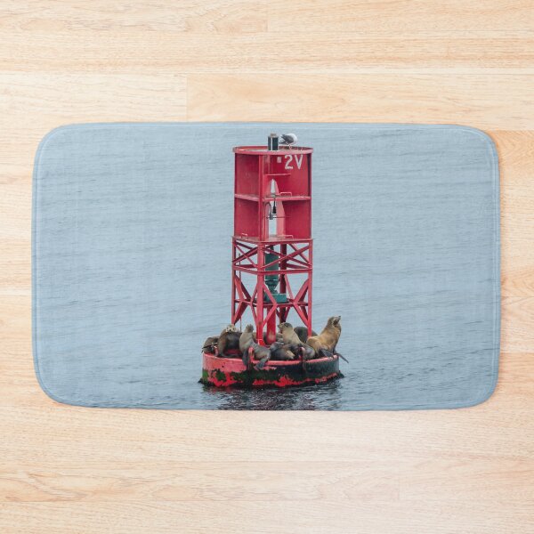 Item preview, Buoy with Sea Lions, Channel Islands, California designed and sold by SafariByMarisa.