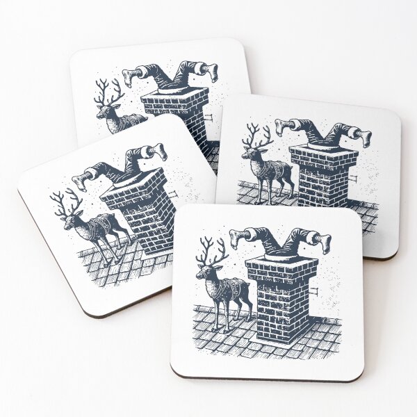 Item preview, Funny Christmas Chimney Adventure designed and sold by LuminOrb.