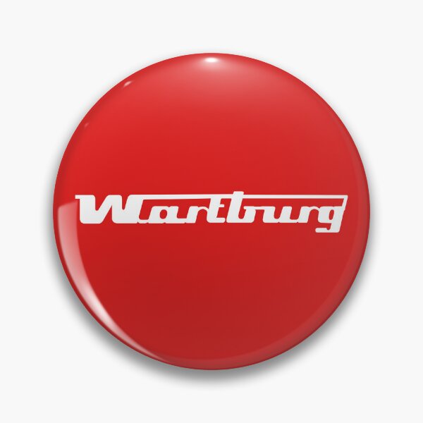 Item preview, Wartburg badge in white designed and sold by knappidesign.