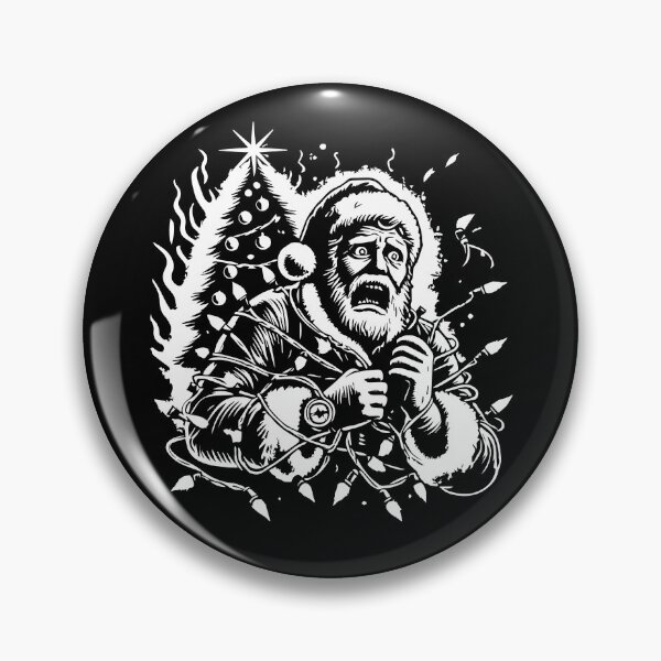 Item preview, Christmas Electrocution Dark Santa Humor designed and sold by LuminOrb.