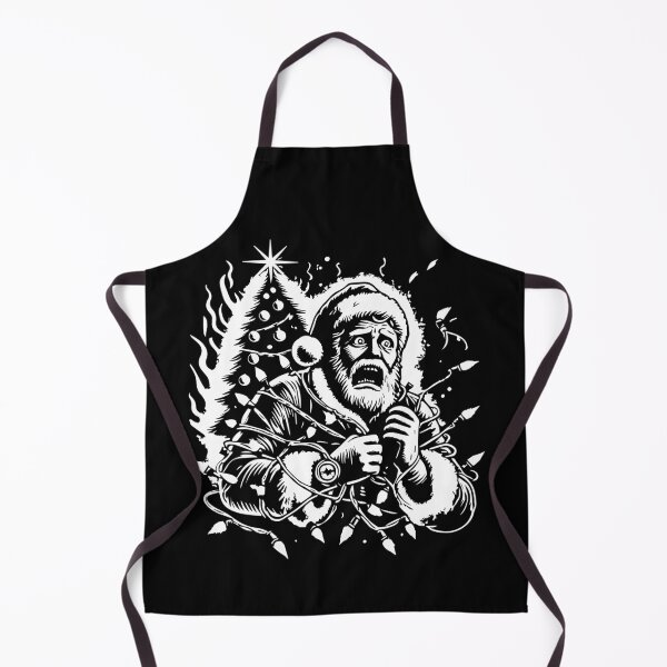 Item preview, Christmas Electrocution Dark Santa Humor designed and sold by LuminOrb.