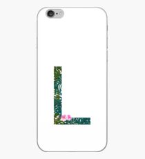 L - Tropical Alphabet Series iPhone Case