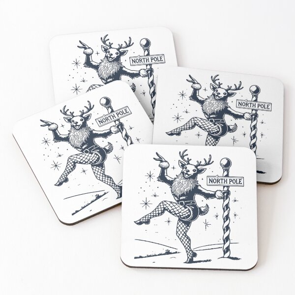 Item preview, Funny Pole Dance Reindeer Christmas designed and sold by LuminOrb.
