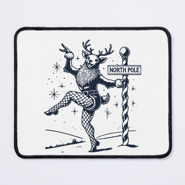 Item preview, Funny Pole Dance Reindeer Christmas designed and sold by LuminOrb.