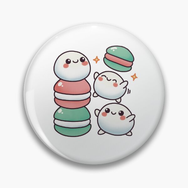 Item preview, Macaron Buddies Celebration designed and sold by PieChocolate.