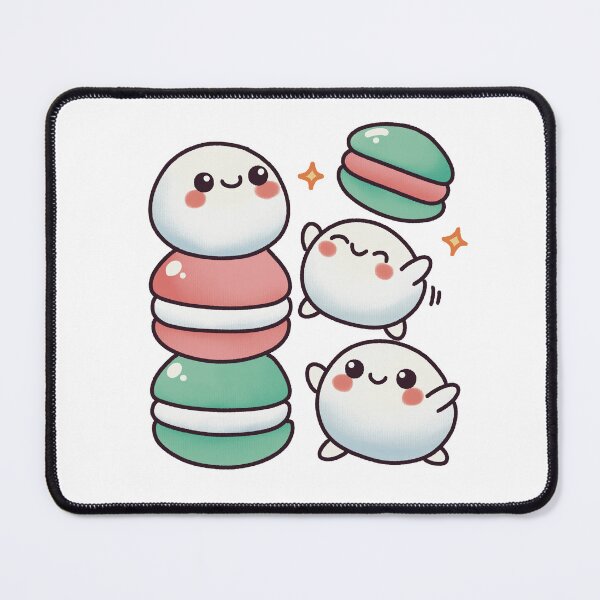 Item preview, Macaron Buddies Celebration designed and sold by PieChocolate.