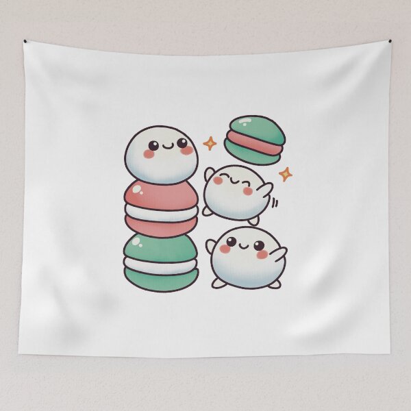 Item preview, Macaron Buddies Celebration designed and sold by PieChocolate.