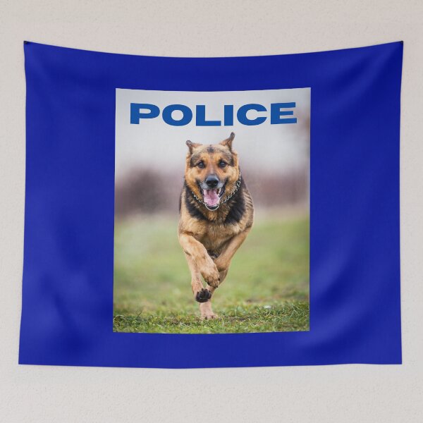 Item preview, Police Dog designed and sold by AMERICANCHEEZ.