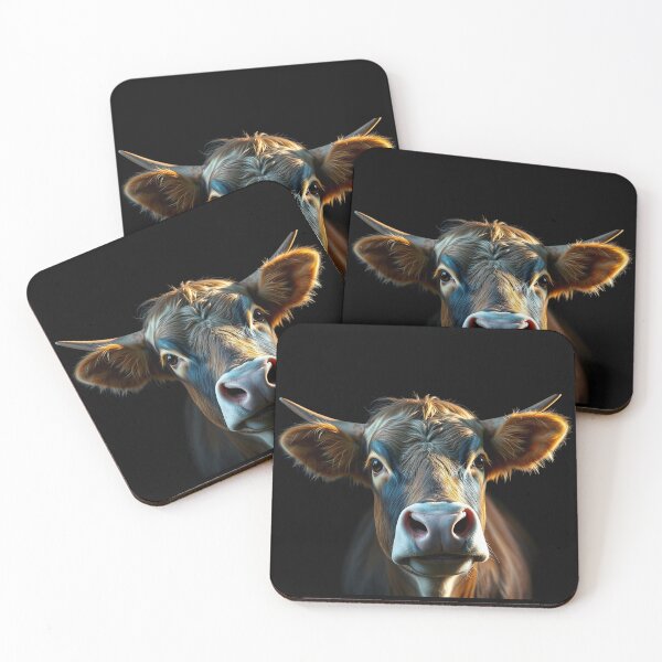 Item preview, Portrait of a Sweet Cow designed and sold by Skye Ryan-Evans.