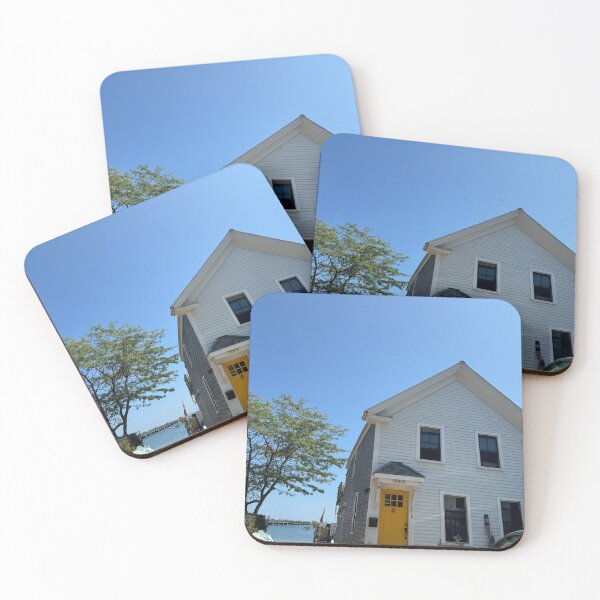 Item preview, White Cape Cod Style House on the Water in Provincetown, Massachusetts designed and sold by MMVisualArts.