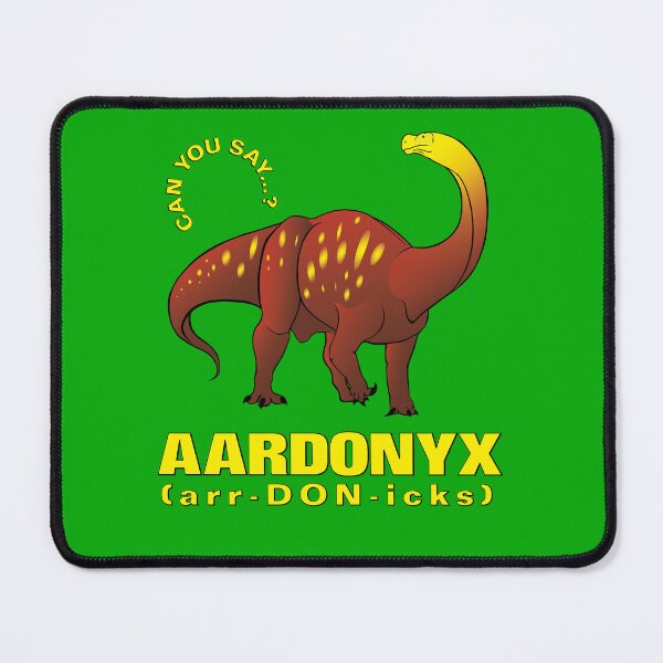 Item preview, BIG EXTINCT NAMES (#1): Aardonyx designed and sold by E.M. Hewey.