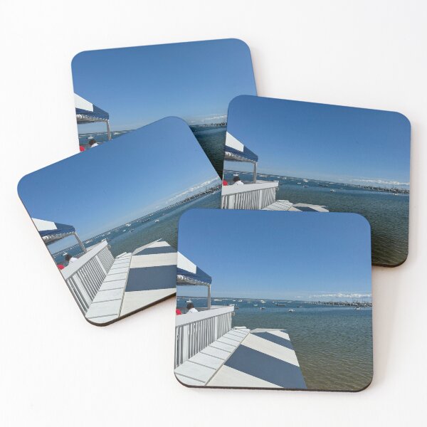 Item preview, Waterfront Restaurant View Overlooking the Sea in Provincetown, Cape Cod designed and sold by MMVisualArts.