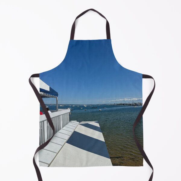 Item preview, Waterfront Restaurant View Overlooking the Sea in Provincetown, Cape Cod designed and sold by MMVisualArts.
