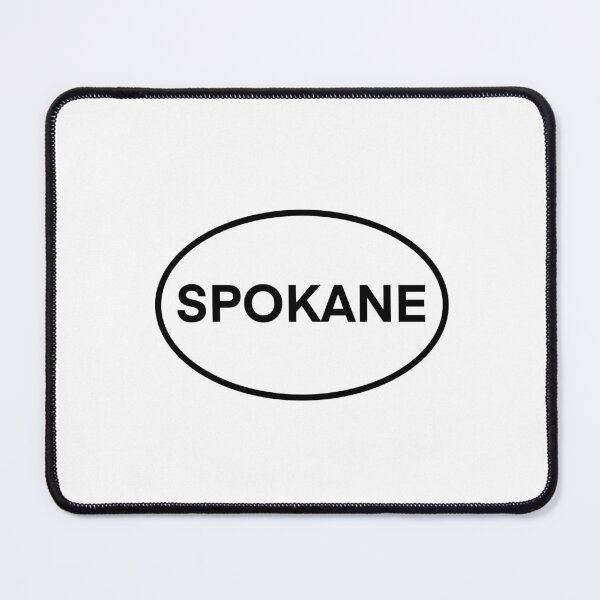 Item preview, Spokane Oval designed and sold by delmarvastickers.