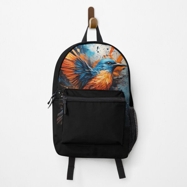 Item preview, A majestic bird rising from the ashes in a fiery and dramatic scene. designed and sold by mc-webdesign.